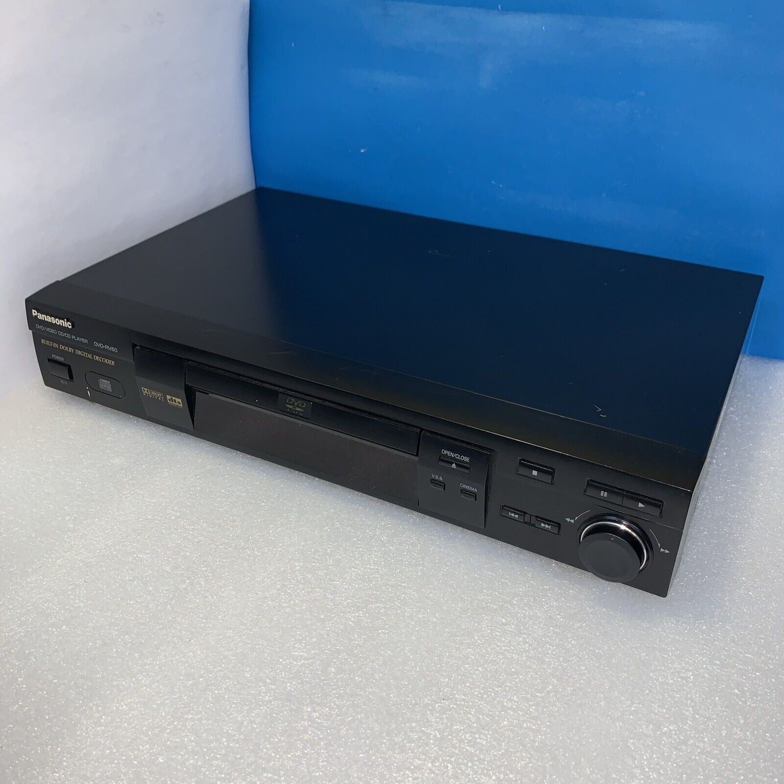 Panasonic DVD-RV60 DVD Player Built-in Dolby Digital Recorder
