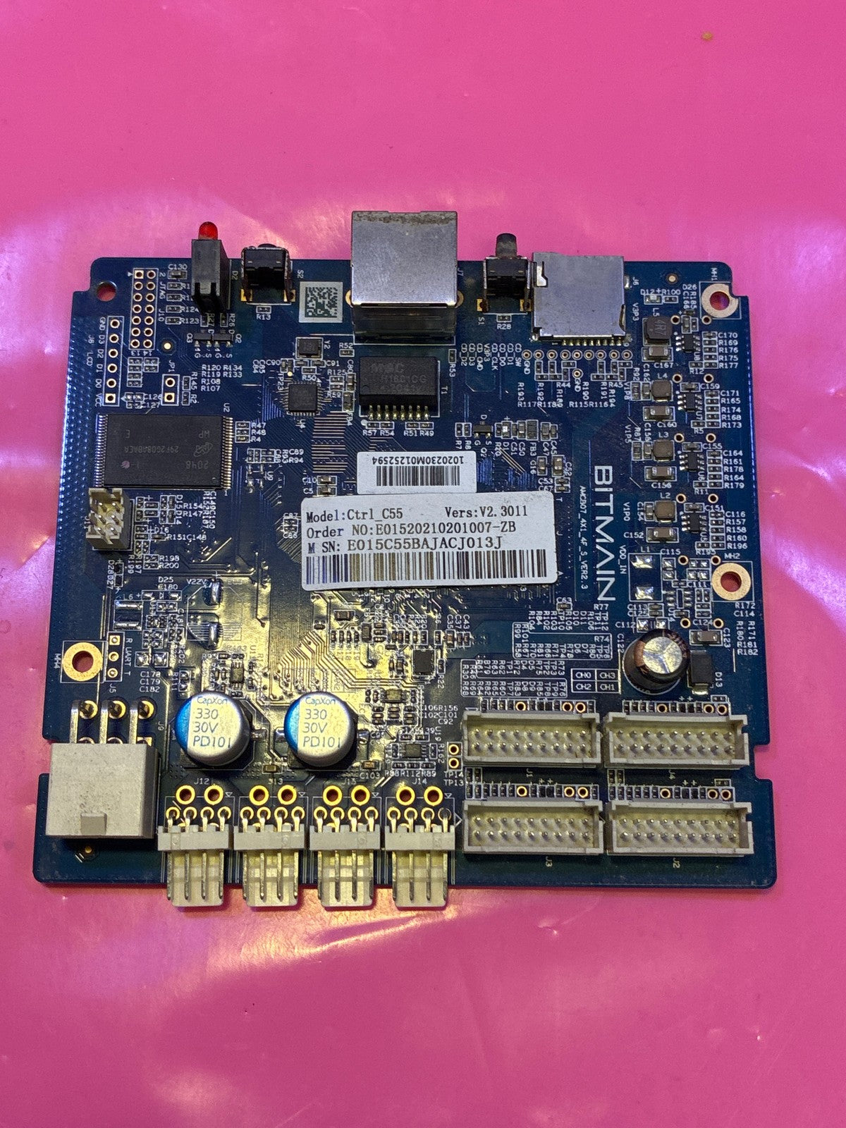 🔥 Bitmain Ctrl_C55 Control Board V2.3011 AMC307 Miner Controller PCB
