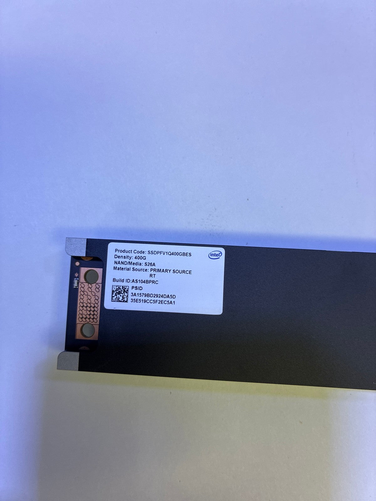 ⚡ Intel P4800X 400GB M.2 NVMe SSD SSDPFV1Q400GBES with Heatsink ⚡