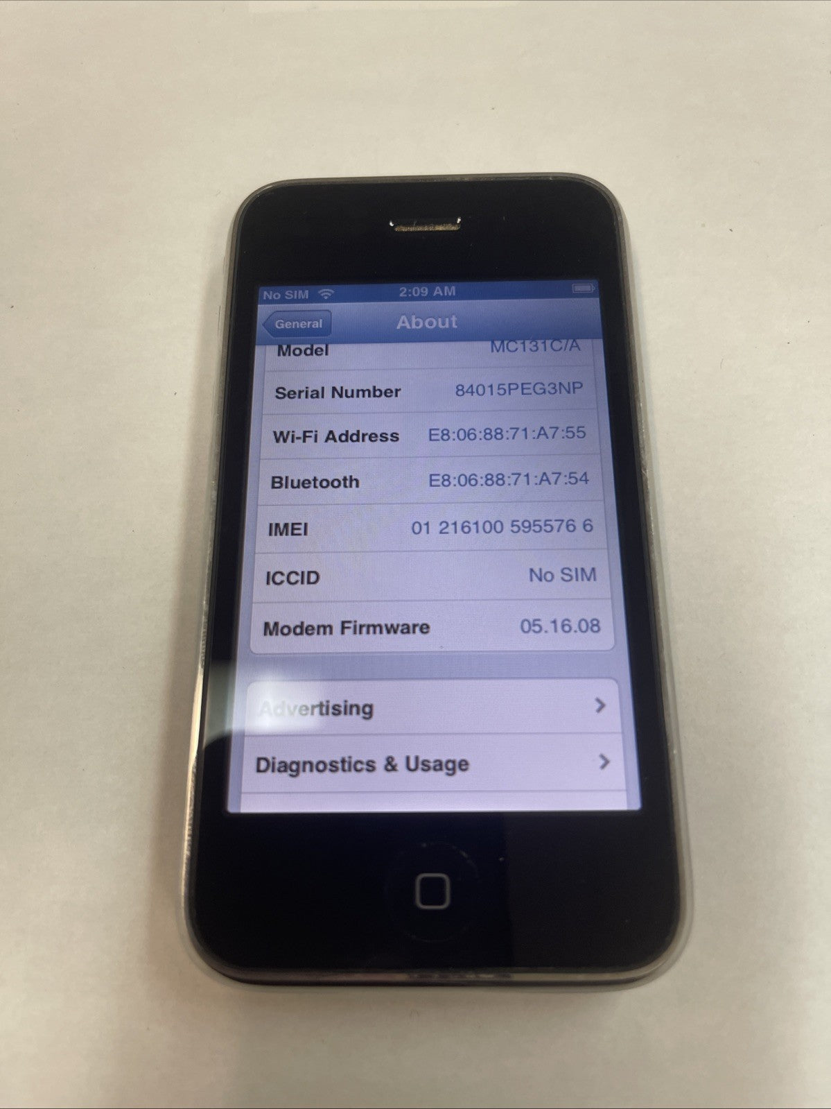 🔥 Apple iPhone 3GS 16GB Black (Model MD137LL/A)  iOS 6.1.6 (for Telus)
