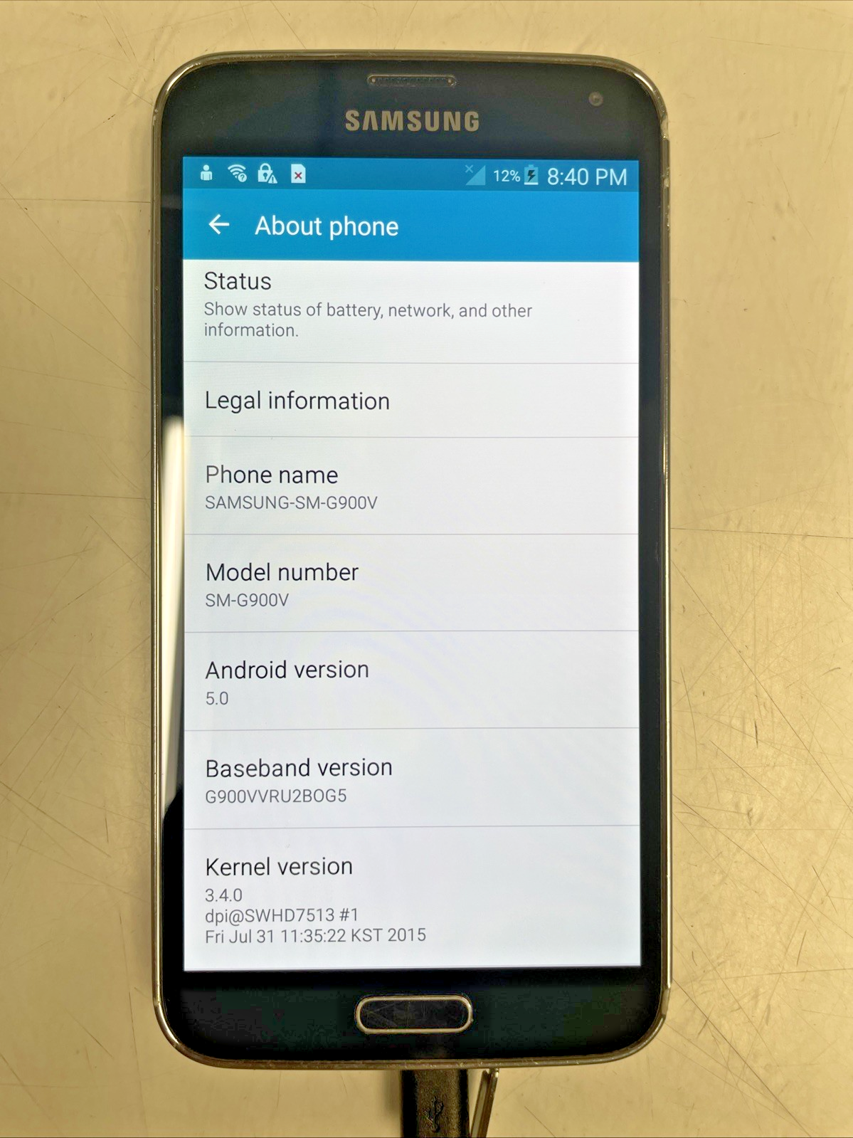 🔥 Verizon Galaxy S5 SM-G900V  16G Smart Phone +