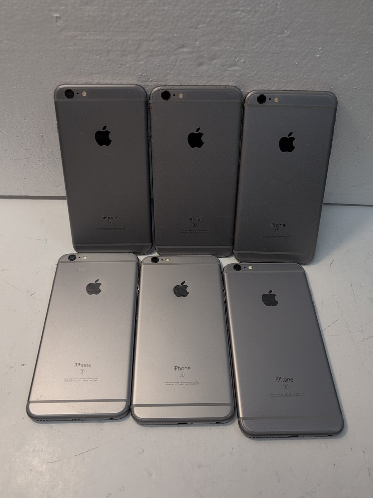 🔥(AS IS) 6x DEFECTIVE  Apple iPhone 6S Plus A1687 16GB Smartphone Space Gray  -