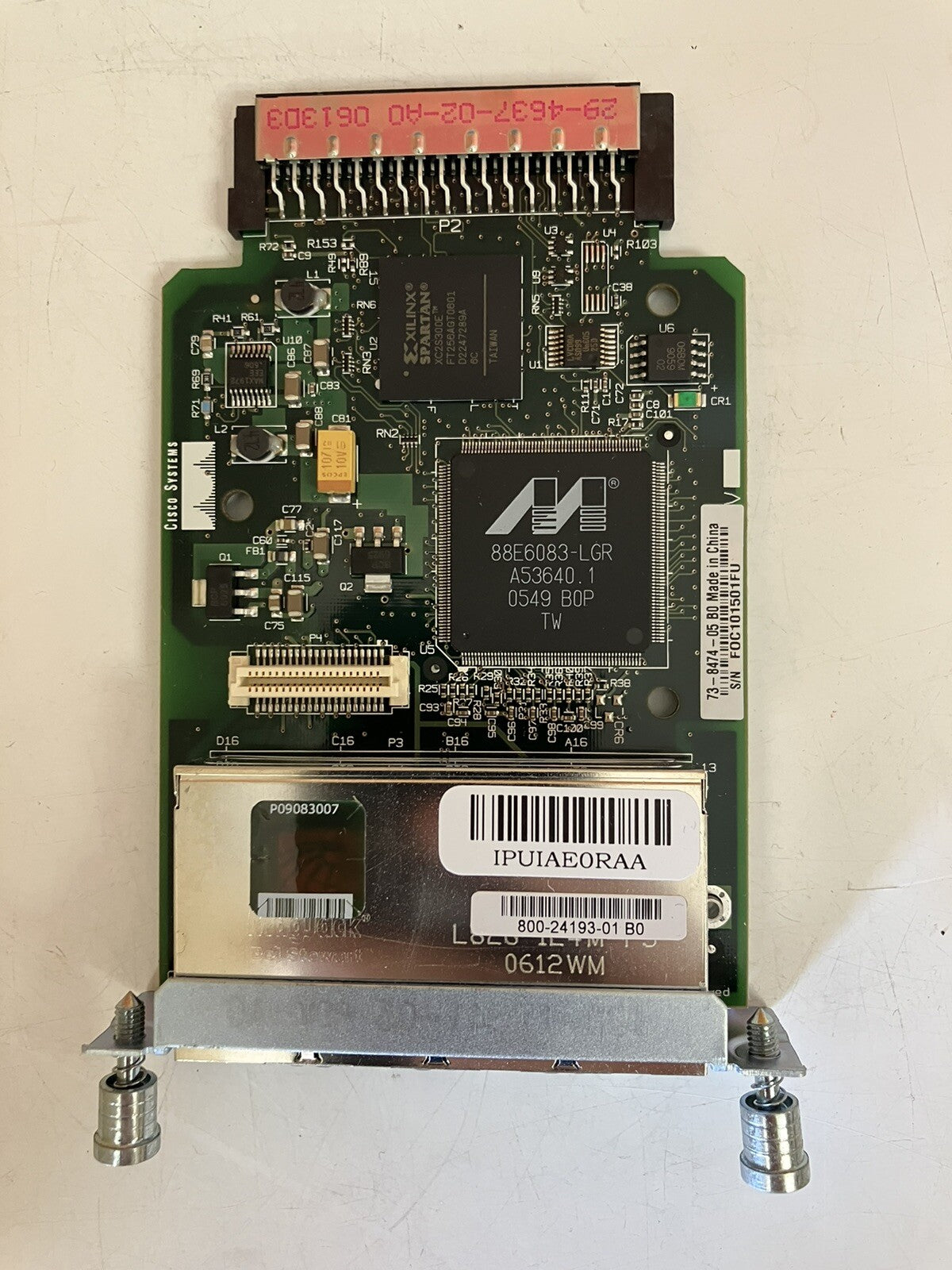 ~ Cisco HWIC-4ESW 4 Port 10/100 Ethernet Switch Interface Card Genuine