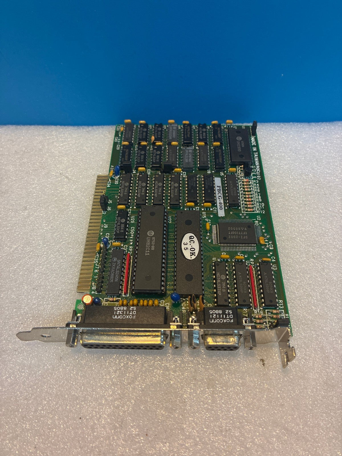 🔥 DFI PBCG-400 8-bit ISA Multi-I/O Card - Parallel Serial Game Ports Vintage