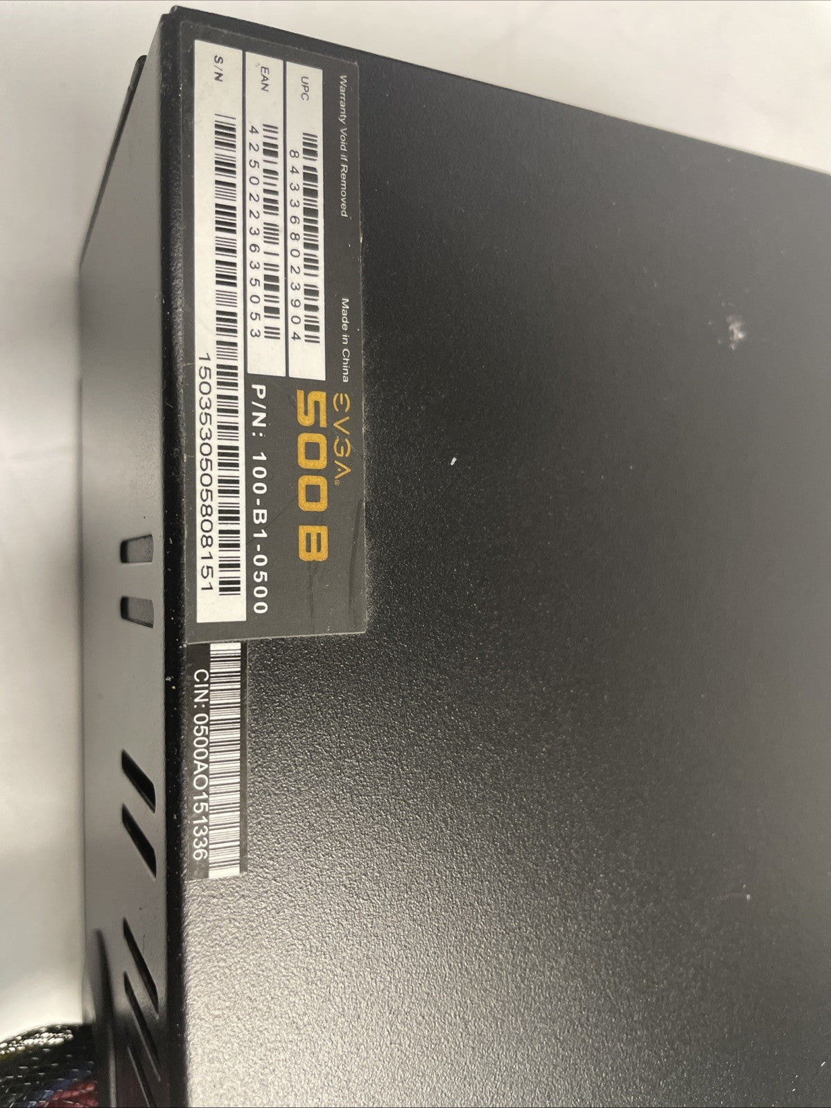 EVGA 500B 500W Bronze Power Supply 100-B1-0500   +