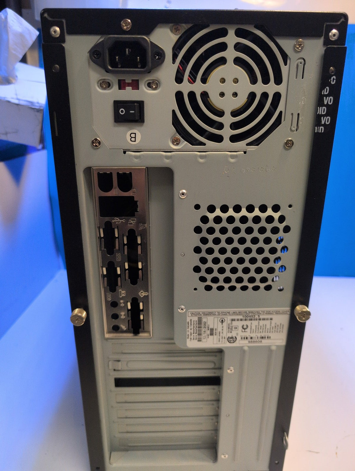 🎸 Cicero SC6150 Mid Tower ATX Computer Case with 300W PSU Vintage Pentium 4