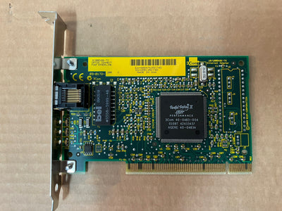 ~ 3CSOHO100-TX OFFICE CONNECT FAST ETHERNET, 03-0172-200 C, 10-100BASE-TX PCI E