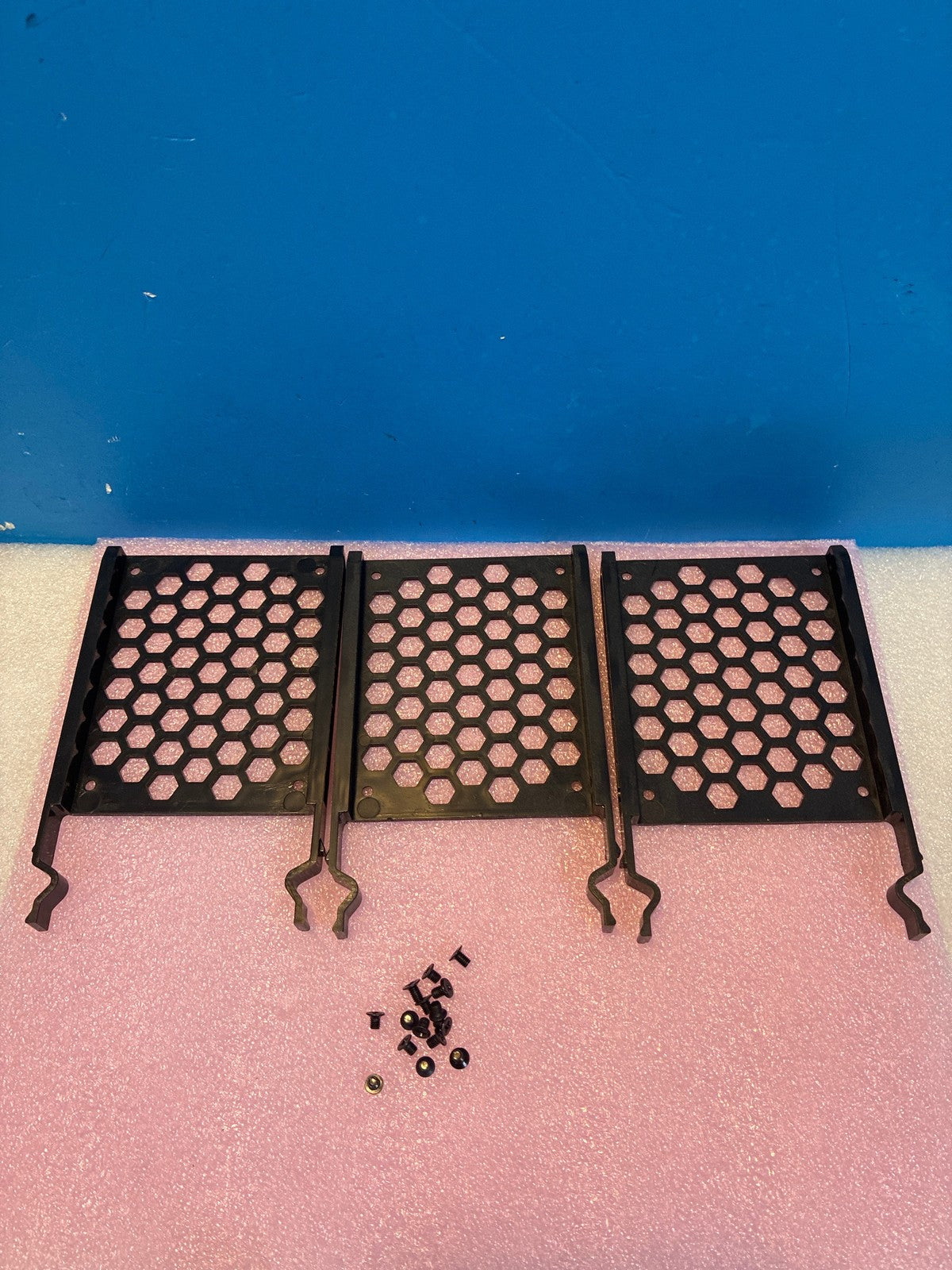 🔥 Thermaltake 2.5" HDD/SSD Drive Trays Black Metal Set of 3 with Screws