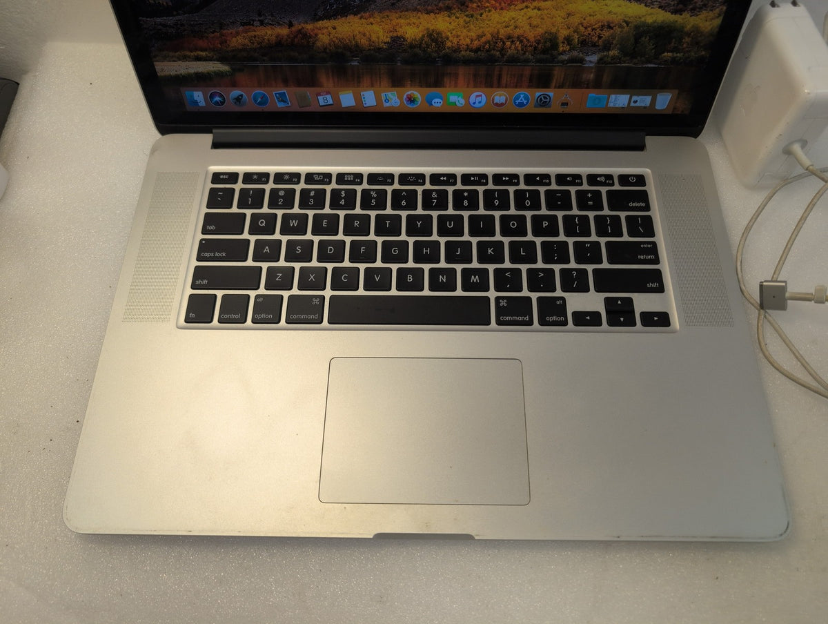 🎸 Apple MacBook Pro 15-inch A1398 Retina 2012 2.6GHz i7 8GB 500GB SSD Silver