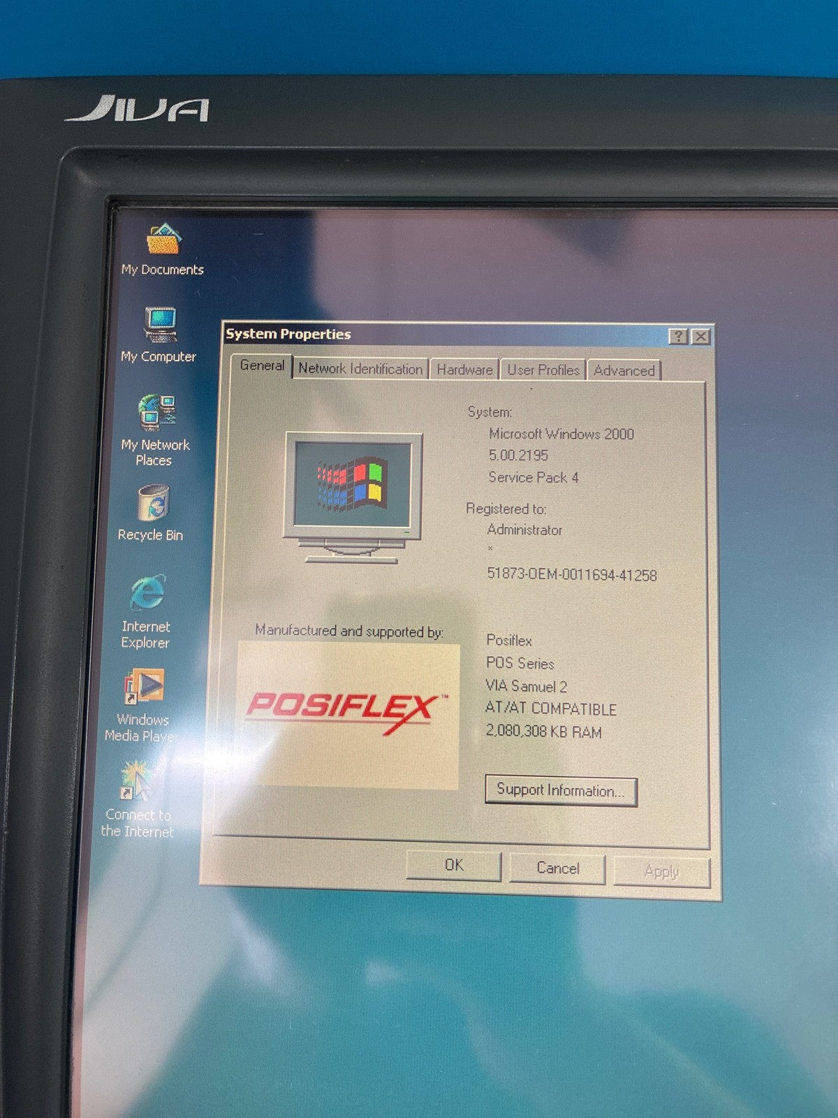 🔥 Posiflex Jiva TP-5815 15" Touchscreen POS Terminal - Windows 2000