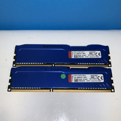 8GB (2x4GB) Kingston HyperX Fury HX316C10FK2/8 DDR3 LP 1600MHz Desktop Ram kit