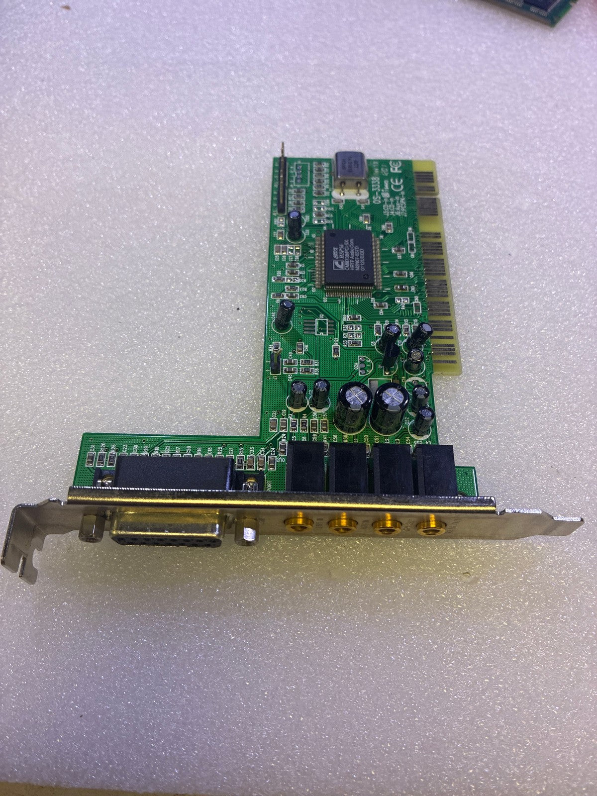 🔥 C-Media CMI8738 PCI Sound Card OS-3338 Rev 1.0 with Game/MIDI Port