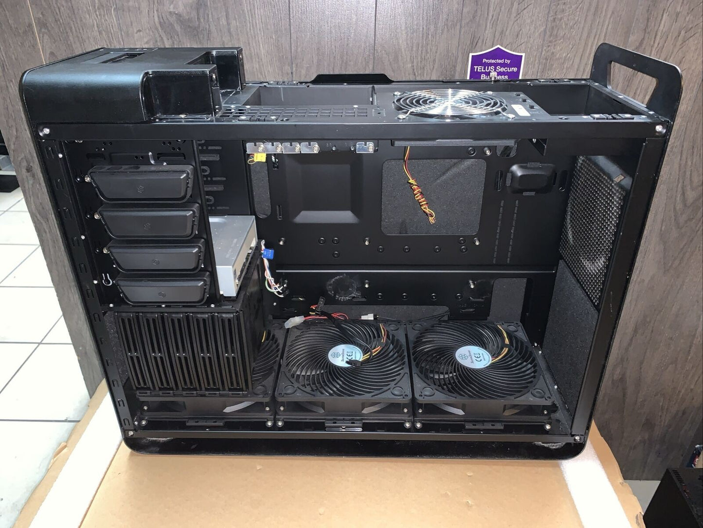 Monster ~ Silverstone Desktop PC Case With Quite Case Fans