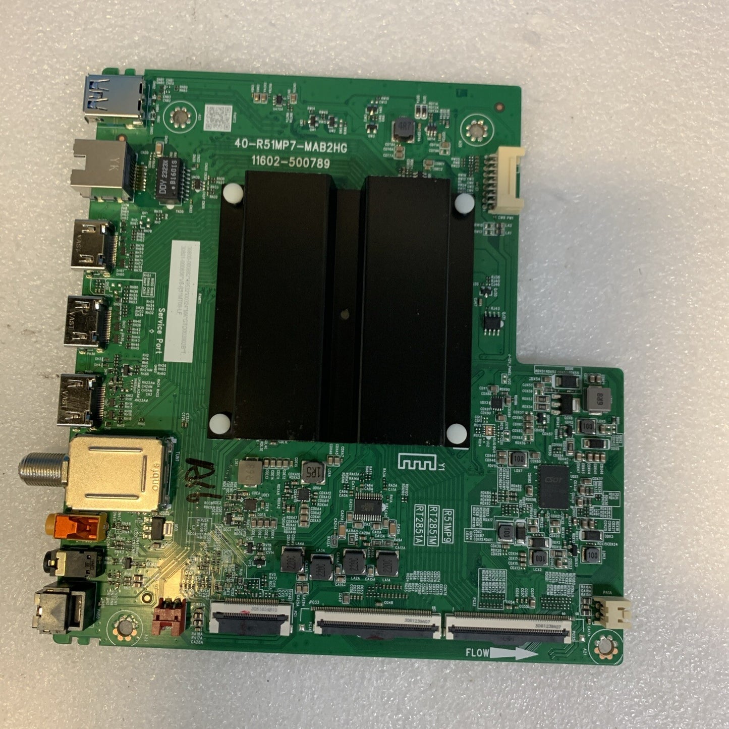 Mainboard for TCL Q5 55" 4K UHD HDR QLED Google TV Smart TV (55Q550G-CA)