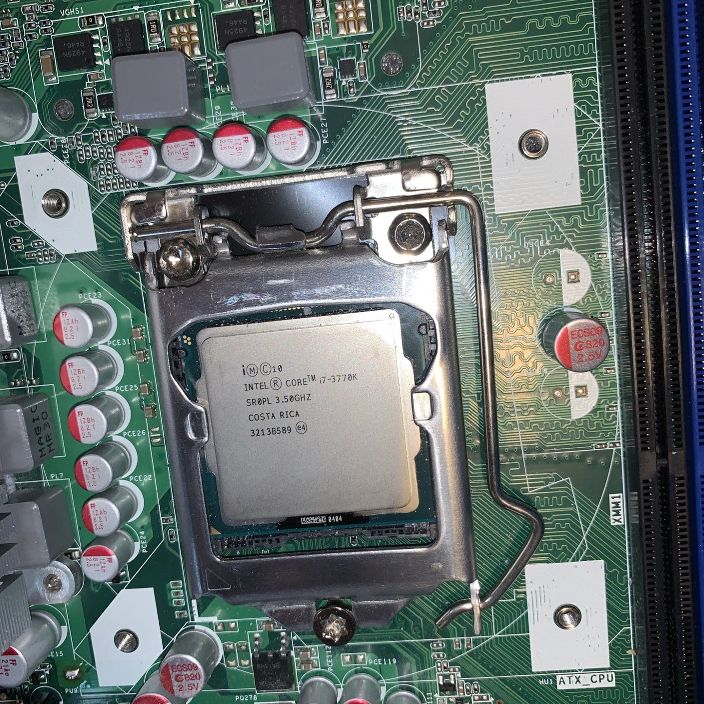 HP IPMMB-FM M-ATX 696400-002 LGA1155 Motherboard Intel H61 DDR3 w/ i7-3770K CPU
