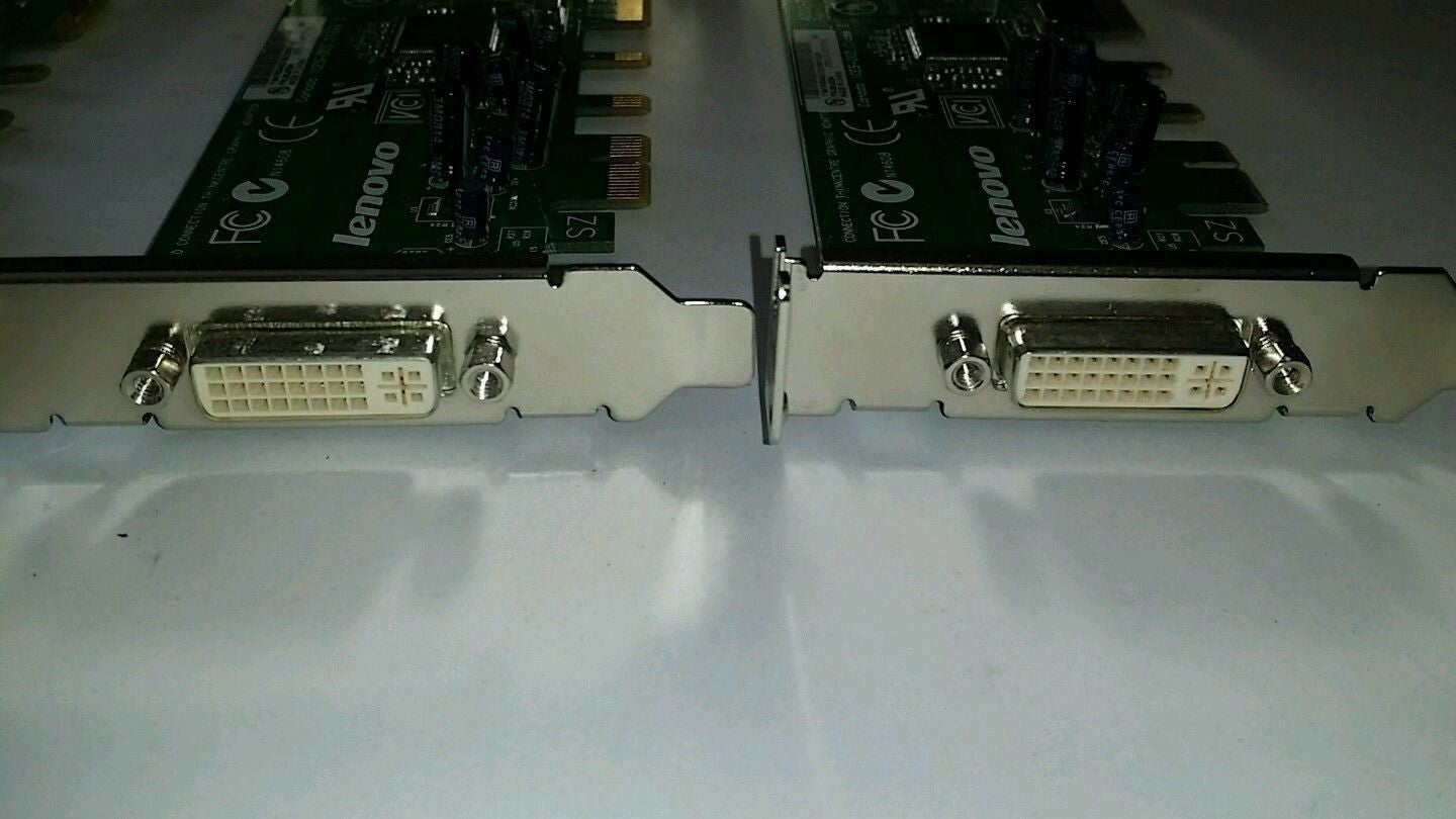 10 x LENOVO/IBM 39J9334 ADD2-R DVI-I PCI-E ThinkCentre Video  Graphic card