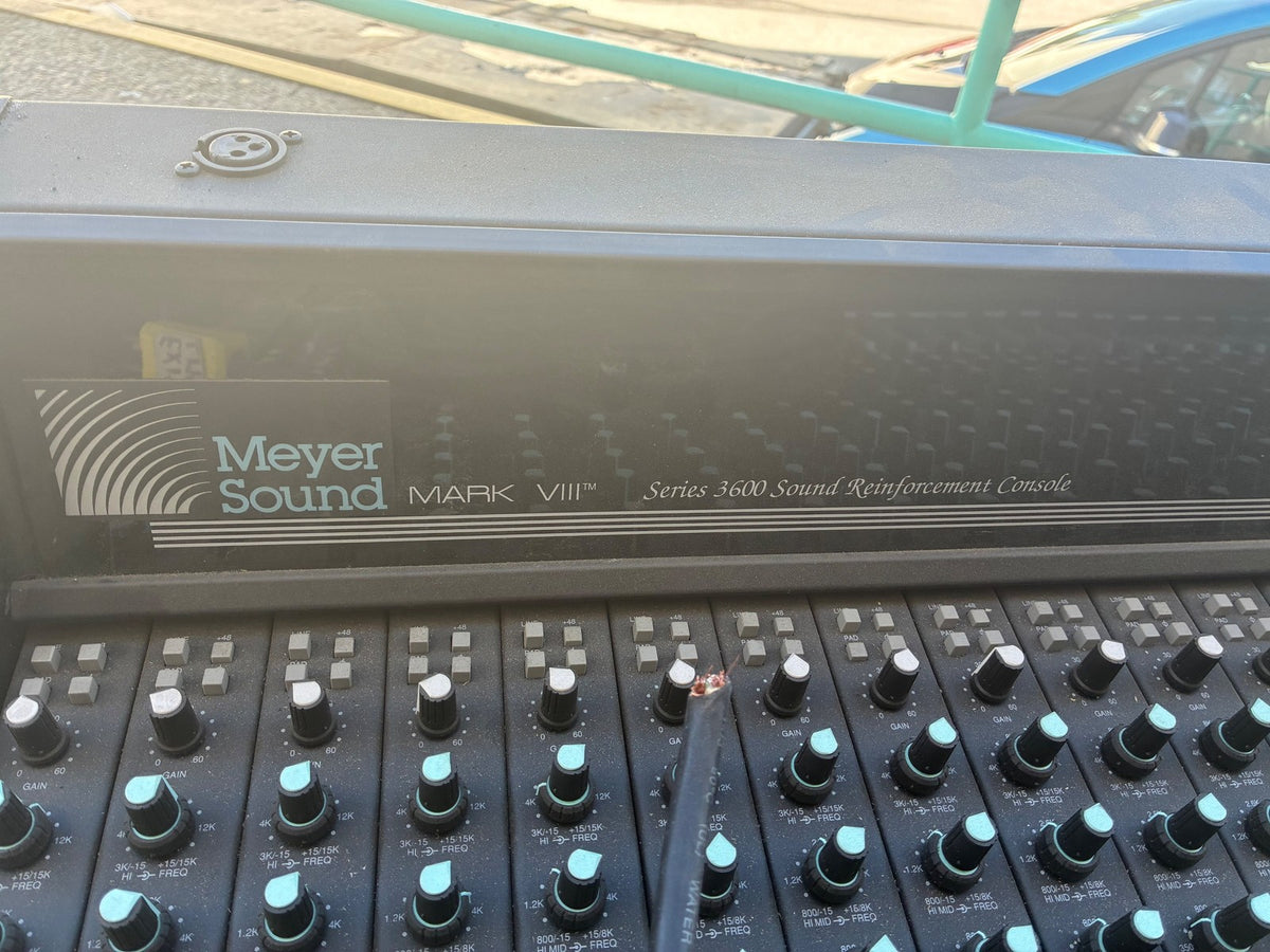 🔥 Peavey 3600 Mark VIII Series Sound Reinforcement Console ~36-Ch  ~untest