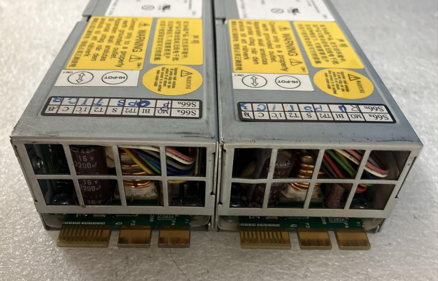 (Lot of 2x) DELTA ELECTRONICS PWS-451-1R DPS-450KB 12V-37A 450W Power Supply ~