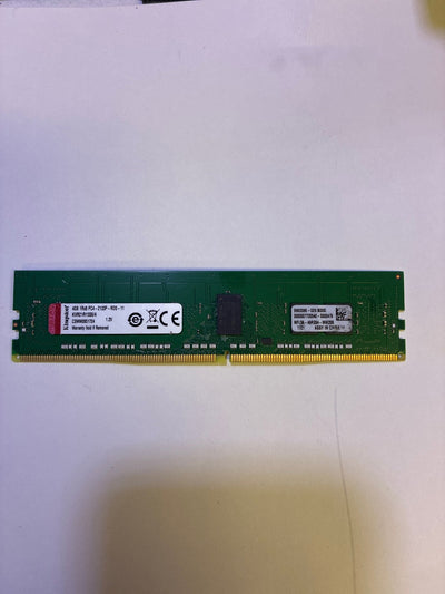 🔥 Kingston 4GB DDR4-2133 PC4-2133P RDIMM Desktop RAM KVR21R15S8/4