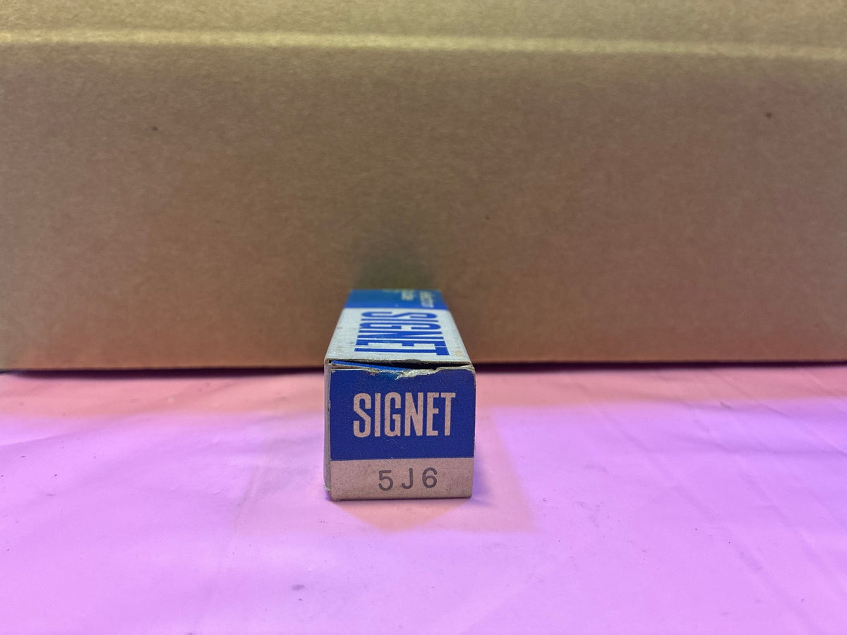 🔥 Signet 5J6 Vacuum Tube NOS in Original Box Sharp-Cutoff Pentode Vintage