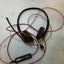 - (NICE) PLANTRONICS C3200 C3225T BINAURAL HEADSET W/USB ADAPTER TESTED