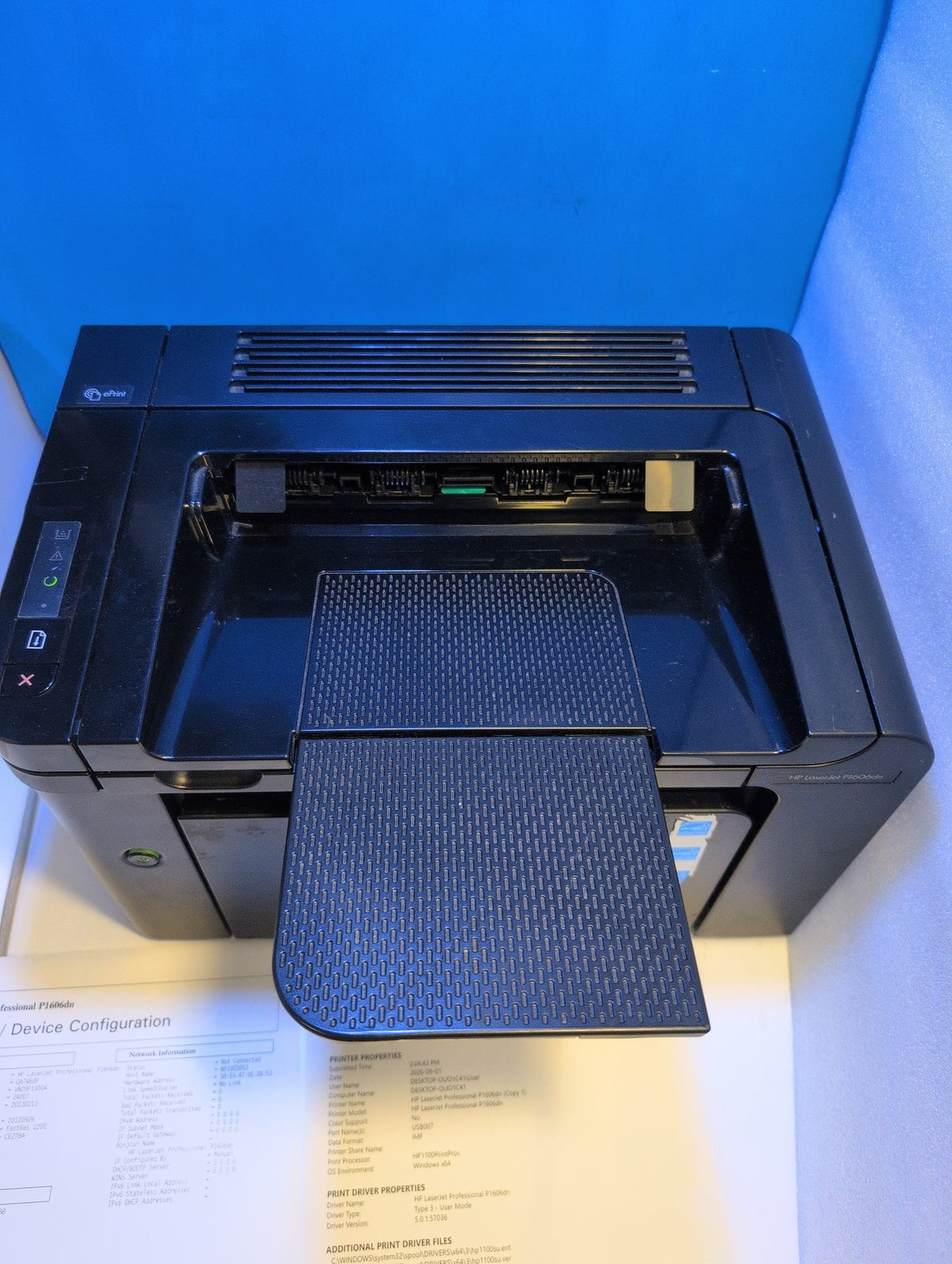 🎸 HP LaserJet Professional P1606dn CE749A Monochrome Laser Printer 15K Pages
