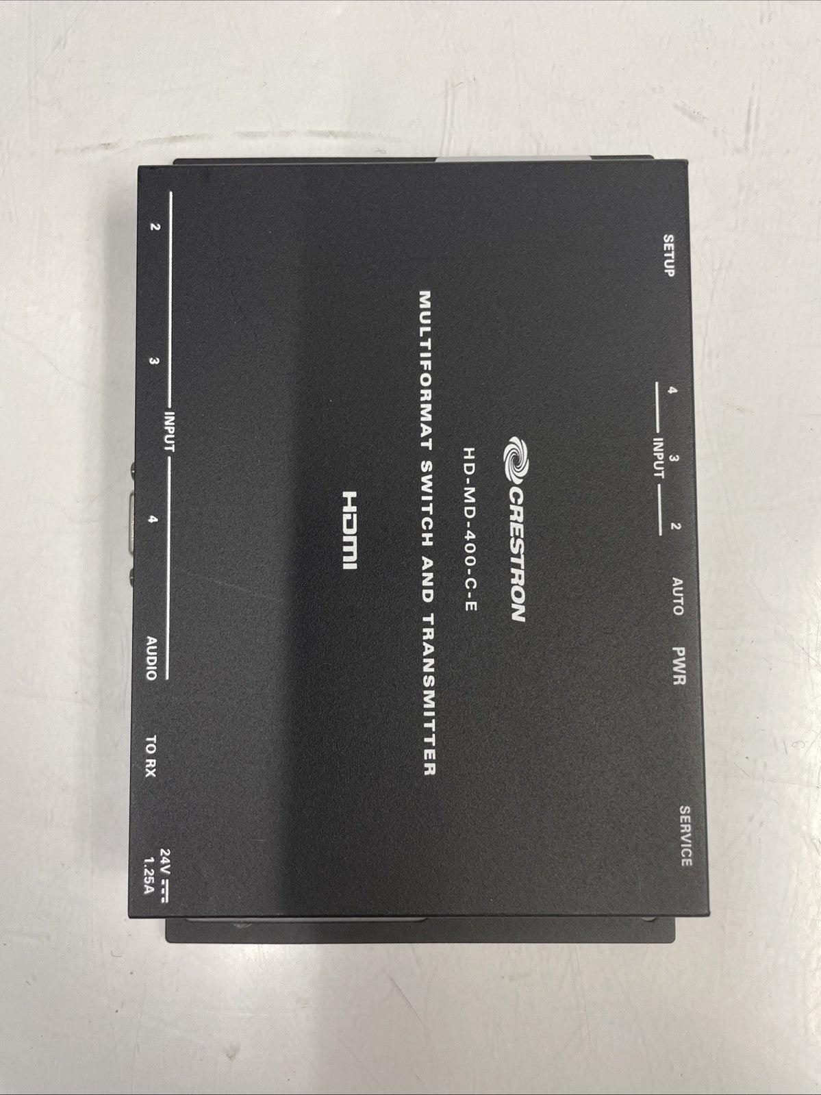 Crestron hd-md-400-c-e Multiformat Switch, Receiver and Transmitter no adapter