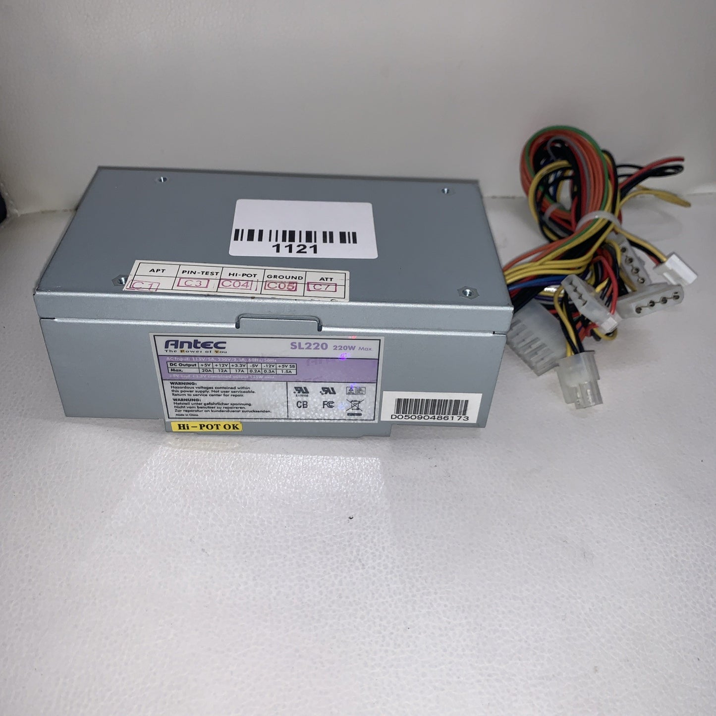 Original Antec SL220 220W Power Supply