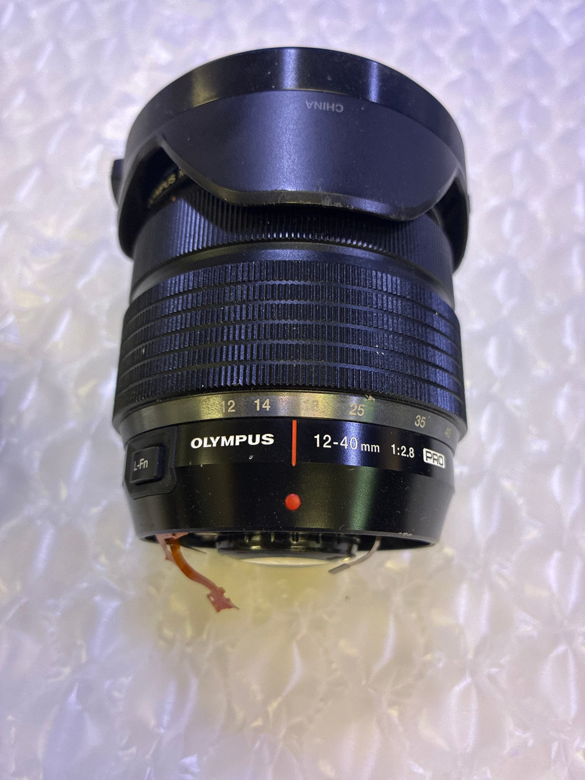 🔥 Olympus M.Zuiko Digital ED 12-40mm f/2.8 PRO Lens - Disassembled, Parts Only