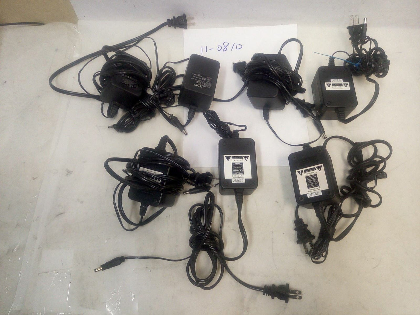 - LOT OF 7 Liteon PB-1090-1L1 12V DC 750mA 12v AC Adapter