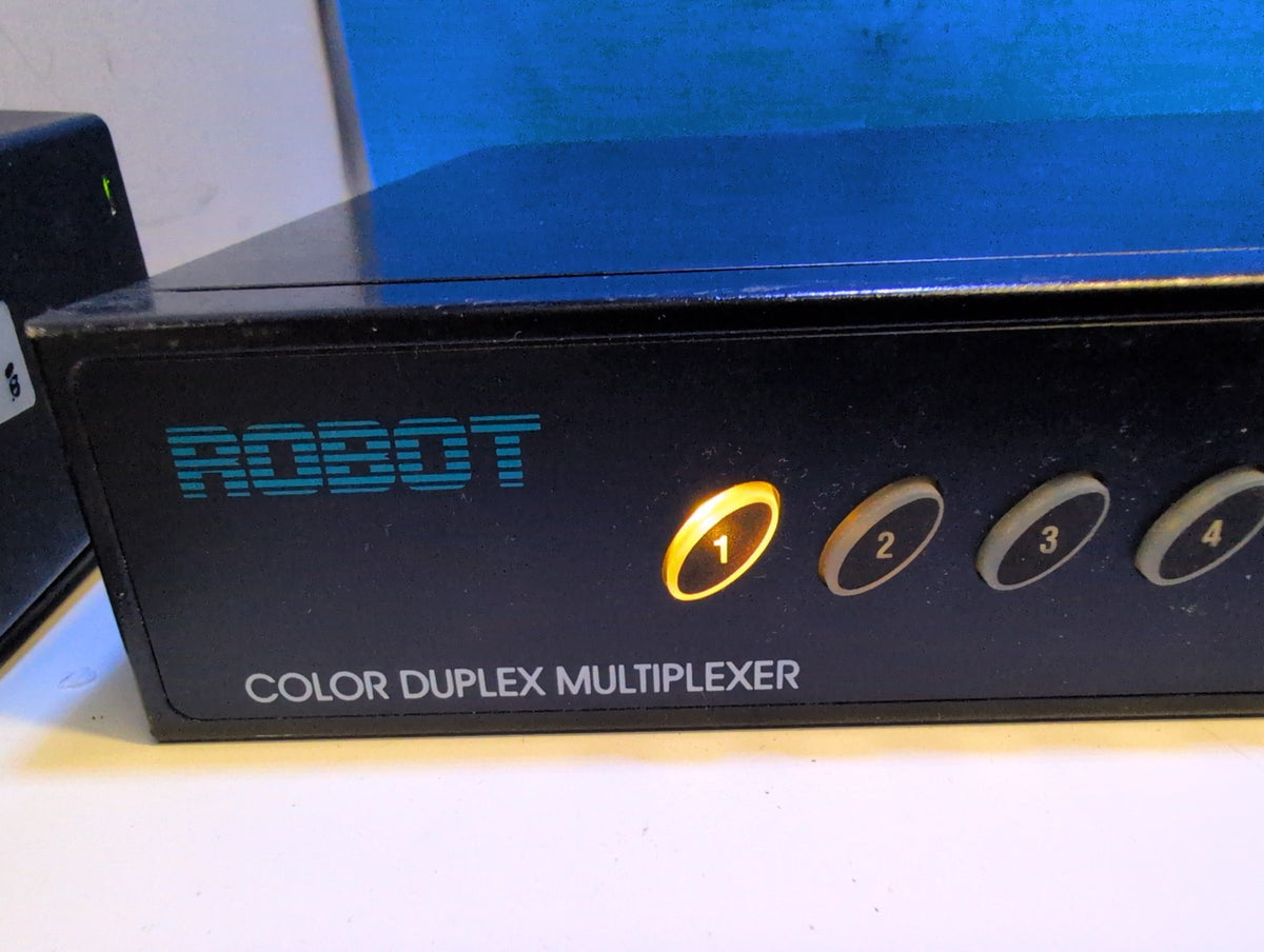 🎸 Robot DMV96Q Color Duplex Multiplexer 16-Channel CCTV Video Switcher NTSC