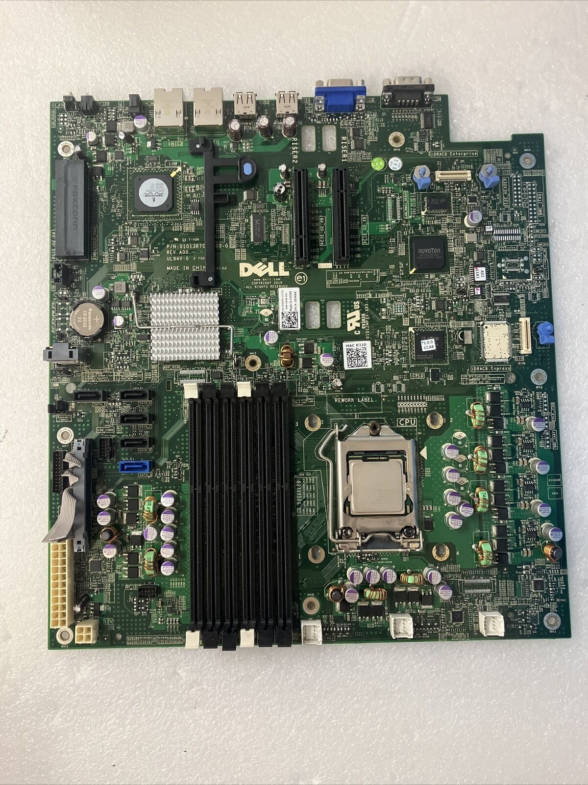 Dell 05XKKK PowerEdge R410 Server Motherboard LGA 1156 W/ Intel Xeon X3430 CPU ~