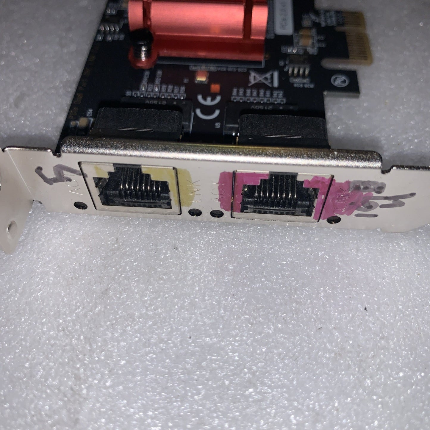 Intel 82575EB 2-Port Gigabit Ethernet Adapter PCIe