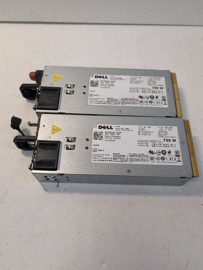 2x 750W F613N  Power Supply For Dell PowerEdge R510 R515 R715 R810 R815 -