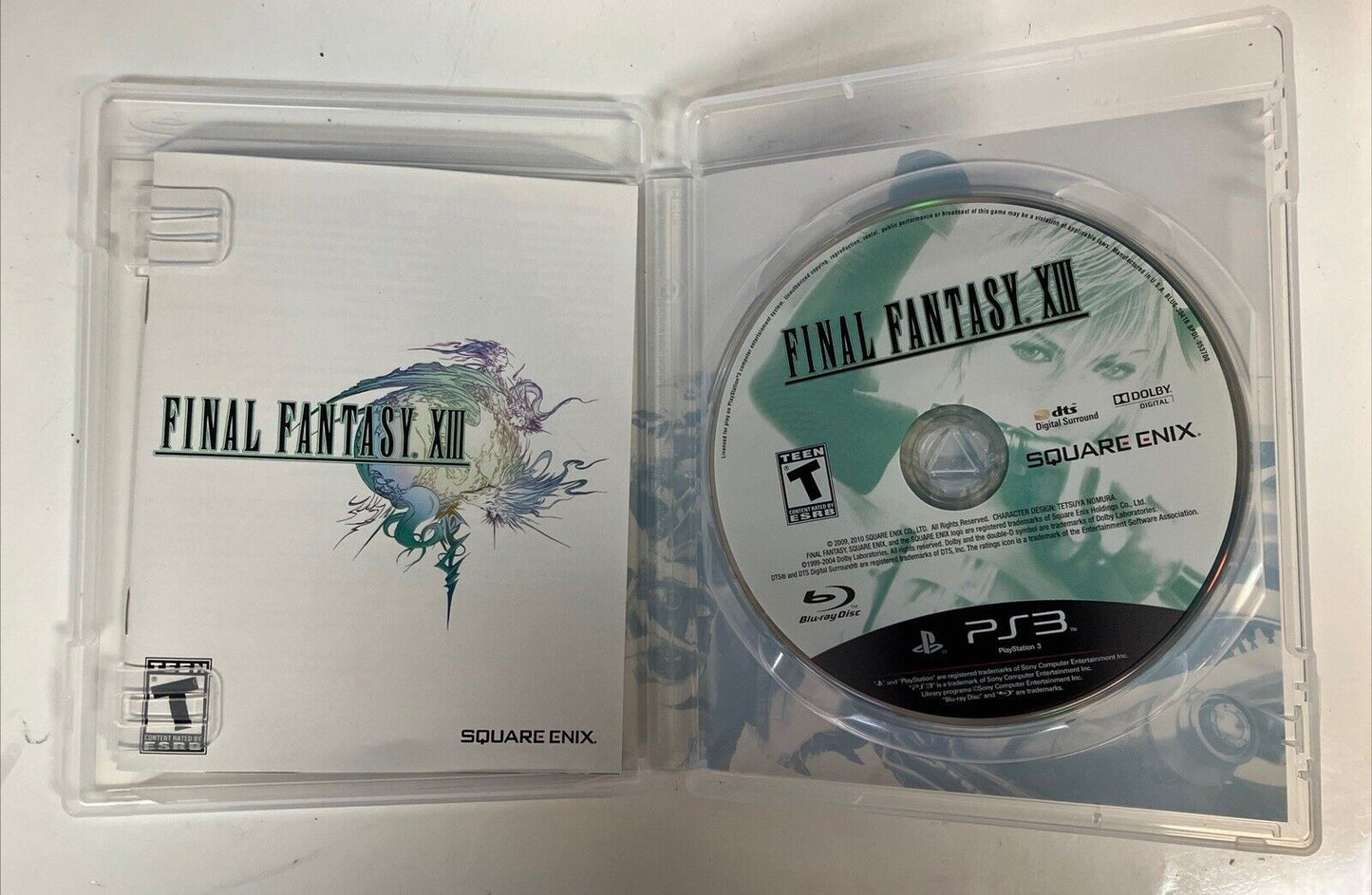 Final Fantasy XIII PlayStation 3 - PS3 Complete In Box With Manual ~