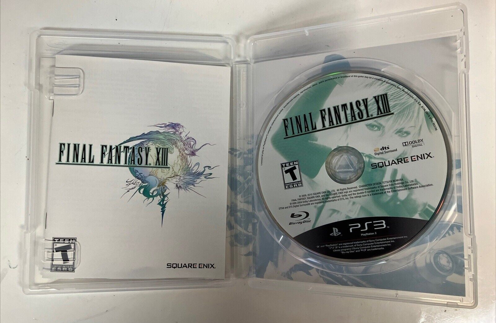Final Fantasy XIII PlayStation 3 - PS3 Complete In Box With Manual ~