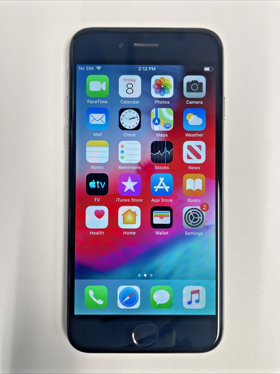 Nice Apple iPhone 6  A1586  -16GB - Silver (Unlocked)    +