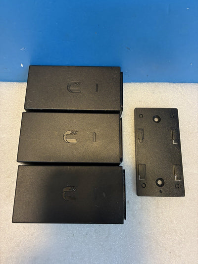 3x 🔥 Ubiquiti Networks 24V 0.5A Gigabit PoE Injector GP-A240-050G w/ 1x Plate