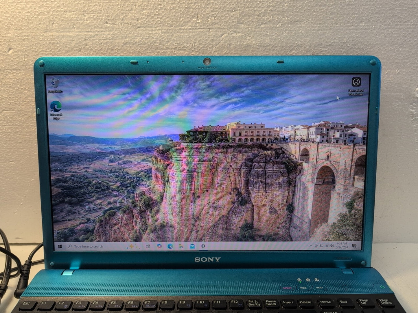 🔥 SONY VAIO PCG-71211L 15.6" LAPTOP i5-M430 CPU/8GB/250GB SSD/ WIN 10 -