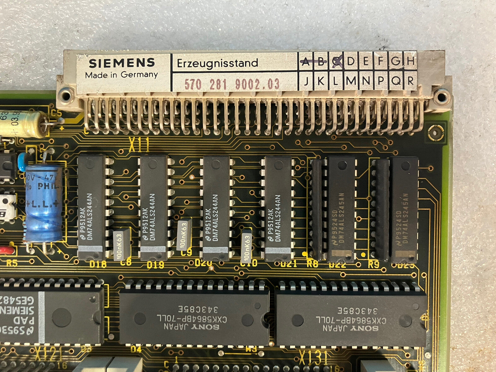 ~ SIEMENS Erzeugnisstand 570 281 9002.03 Circuit Board 570281.0001.03  *Tested*
