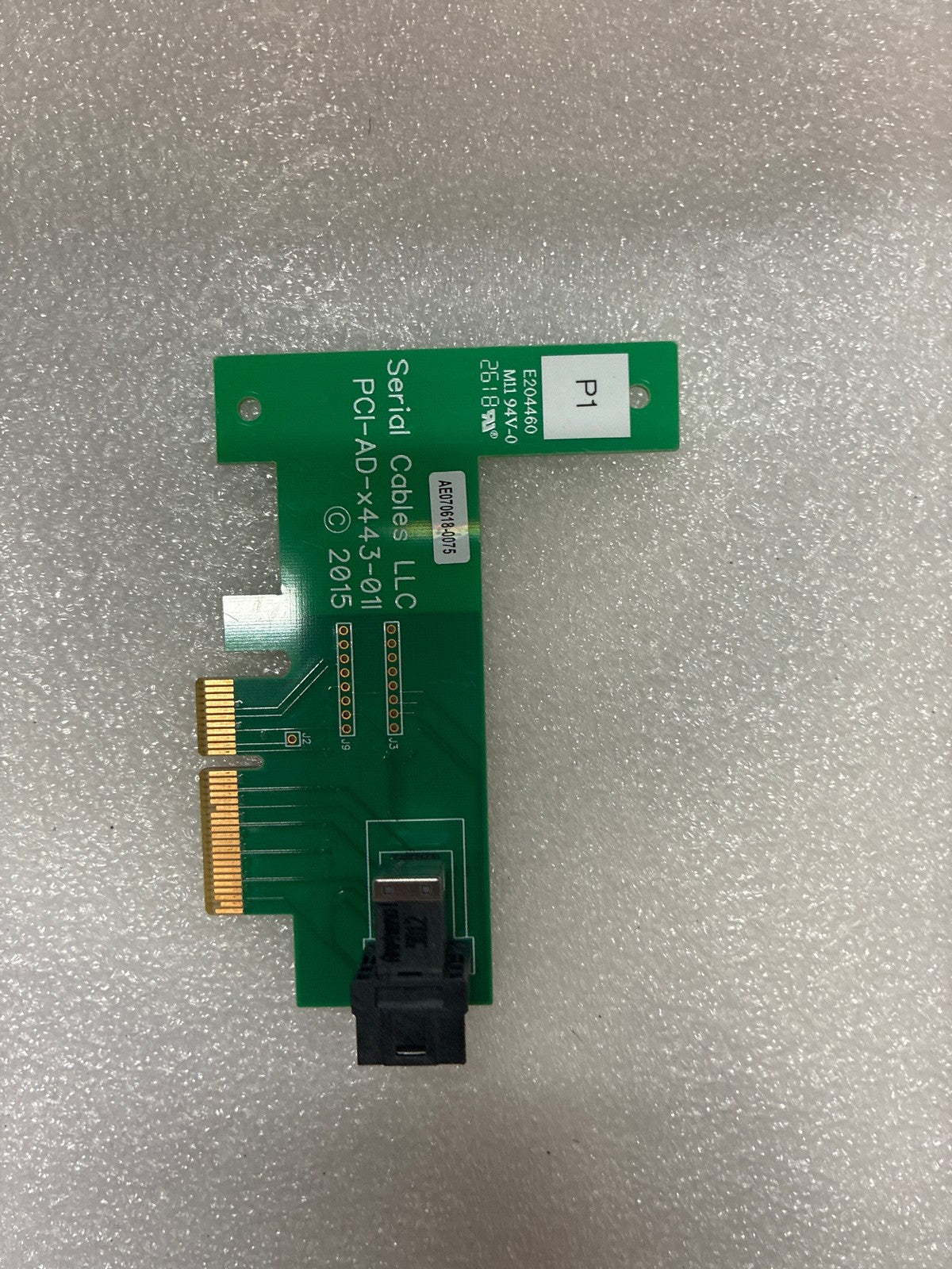 🔥 Serial Cables PCI-AD-x443-01 PCIe SFF-8087 Adapter Card