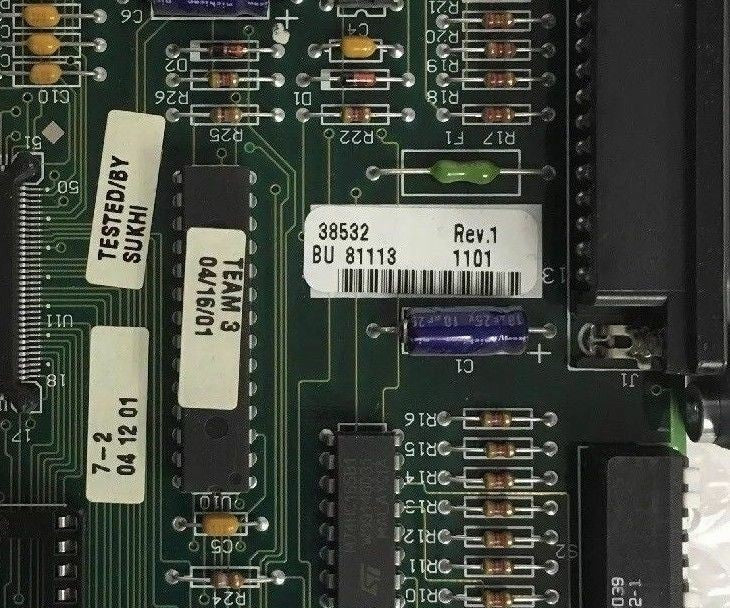 ~ Zebra Barcode Printer PCB Main Logic Board 38532 @@@