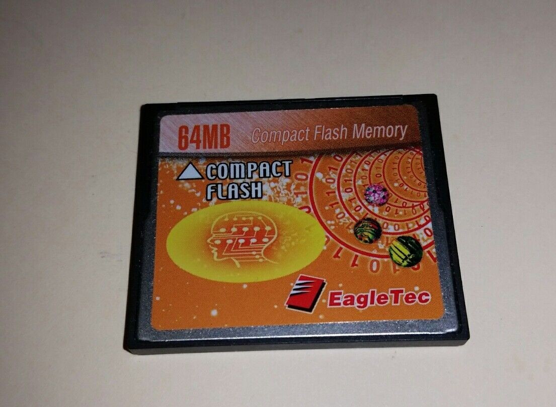 EagleTec  64MB Compact Flash Memory ET-CPF64P 