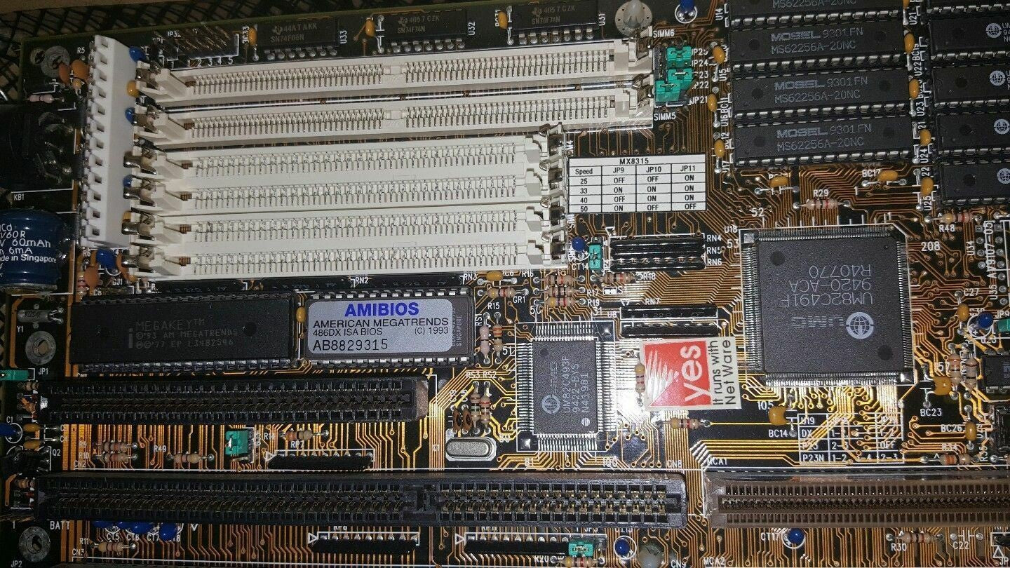  Pine PT-429 Socket 3 486 AT 486 Motherboard