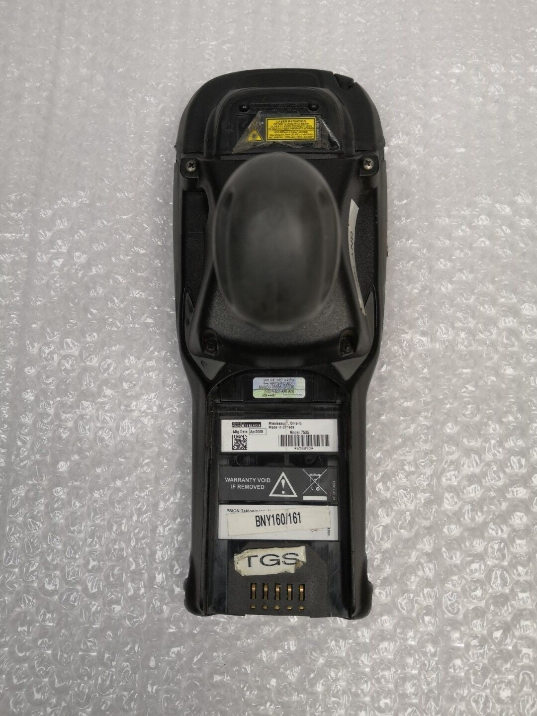 - PSION TEKLOGIX 7535 MOBILE HANDHELD BARCODE SCANNER *NO BATTERY*
