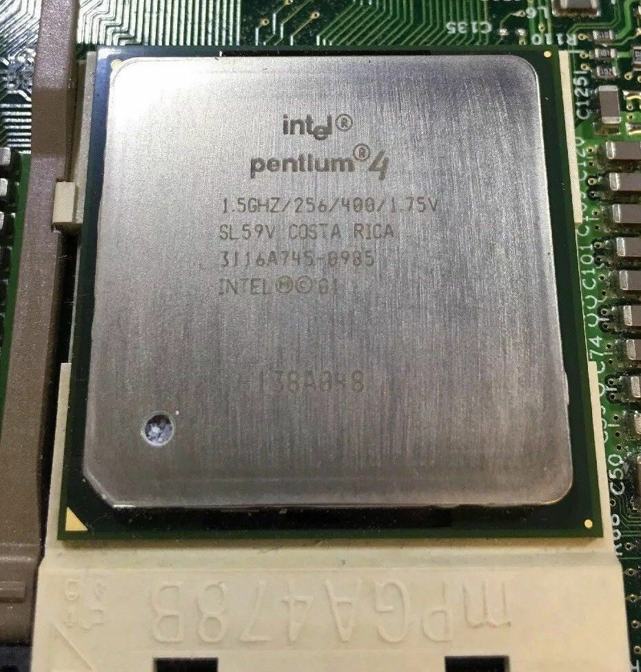 ~ HP Compaq D500 SFF Intel MOTHERBOARD 252299-001 W/ Intel Pentium 4 CPU @@@ 