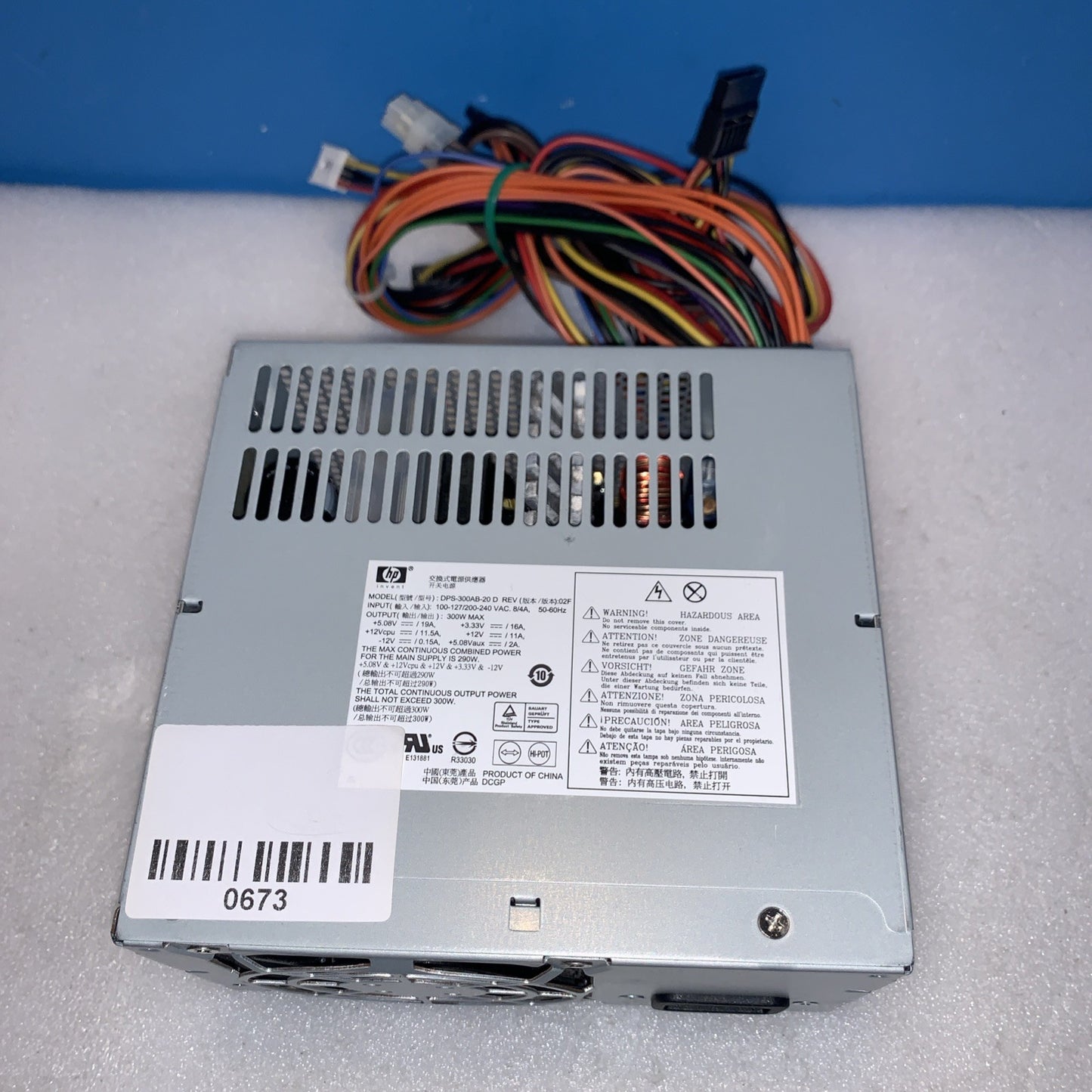 🔥 VINTAGE HP COMPAQ DC5800 DESKTOP POWER SUPPLY 469348-001 TESTED