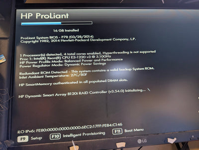 🎸 HP ProLiant ML310e Gen8 v2 Tower Server 783312-S01 Xeon E3-1220v3 16GB NO HDD