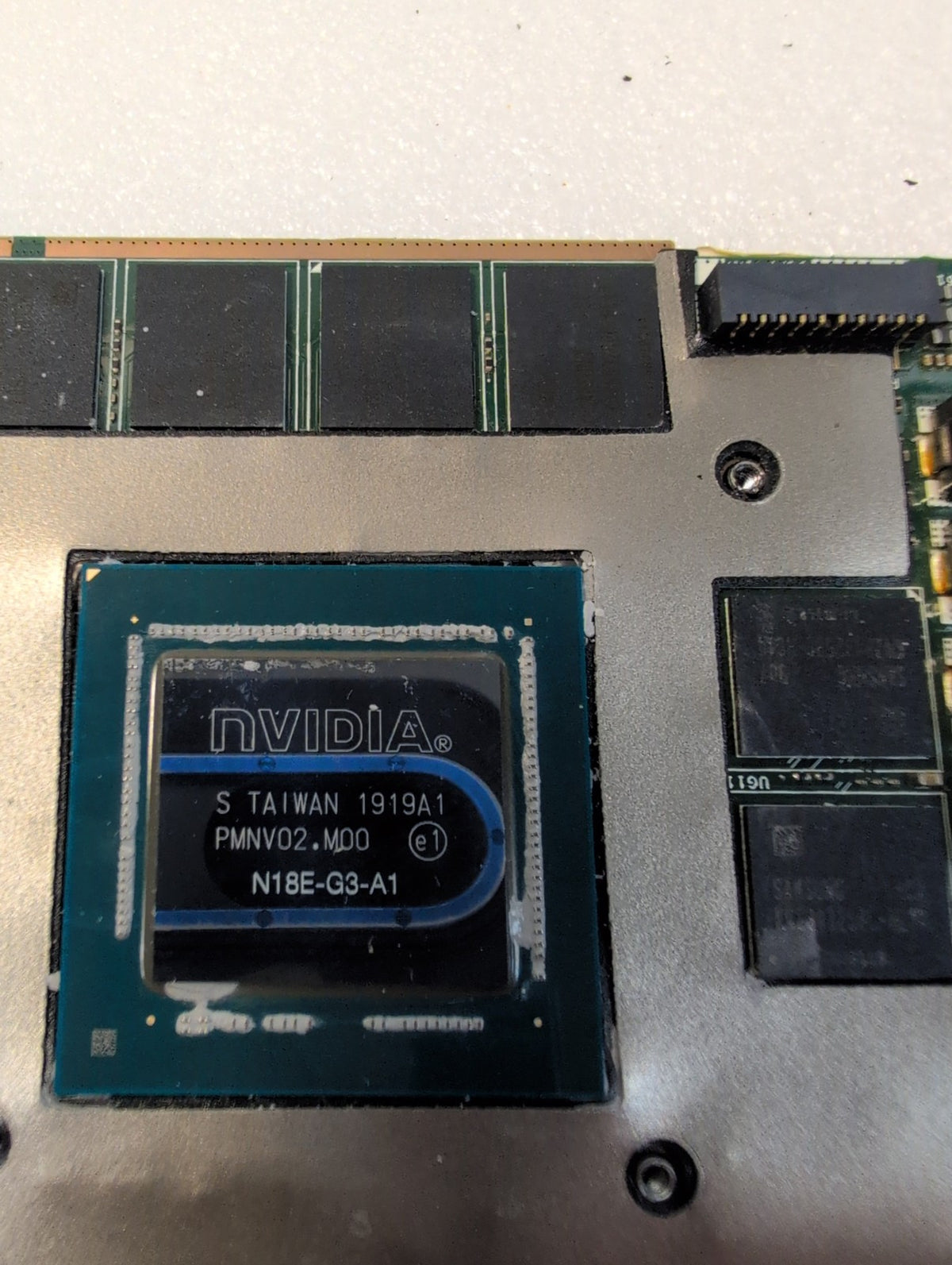 🎸 Dell NVIDIA N18E-G3-A1 8GB GPU 0YMTMW Laptop Graphics CARD For AREA-51m P28E