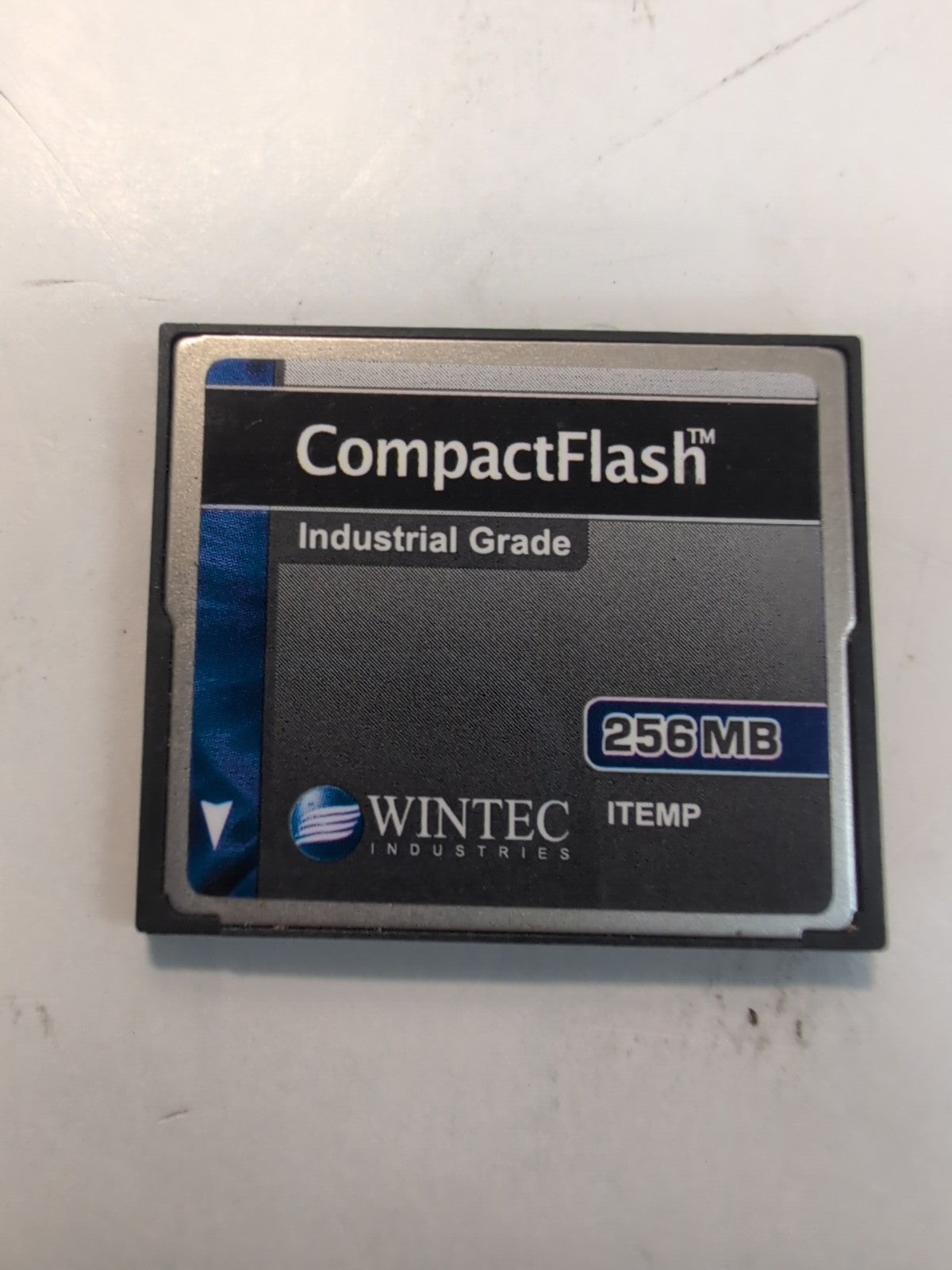 🔥 WINTEC COMPACT FLASH 256MB  ITEMP CF CARD W7CF256M1XAI Tested -